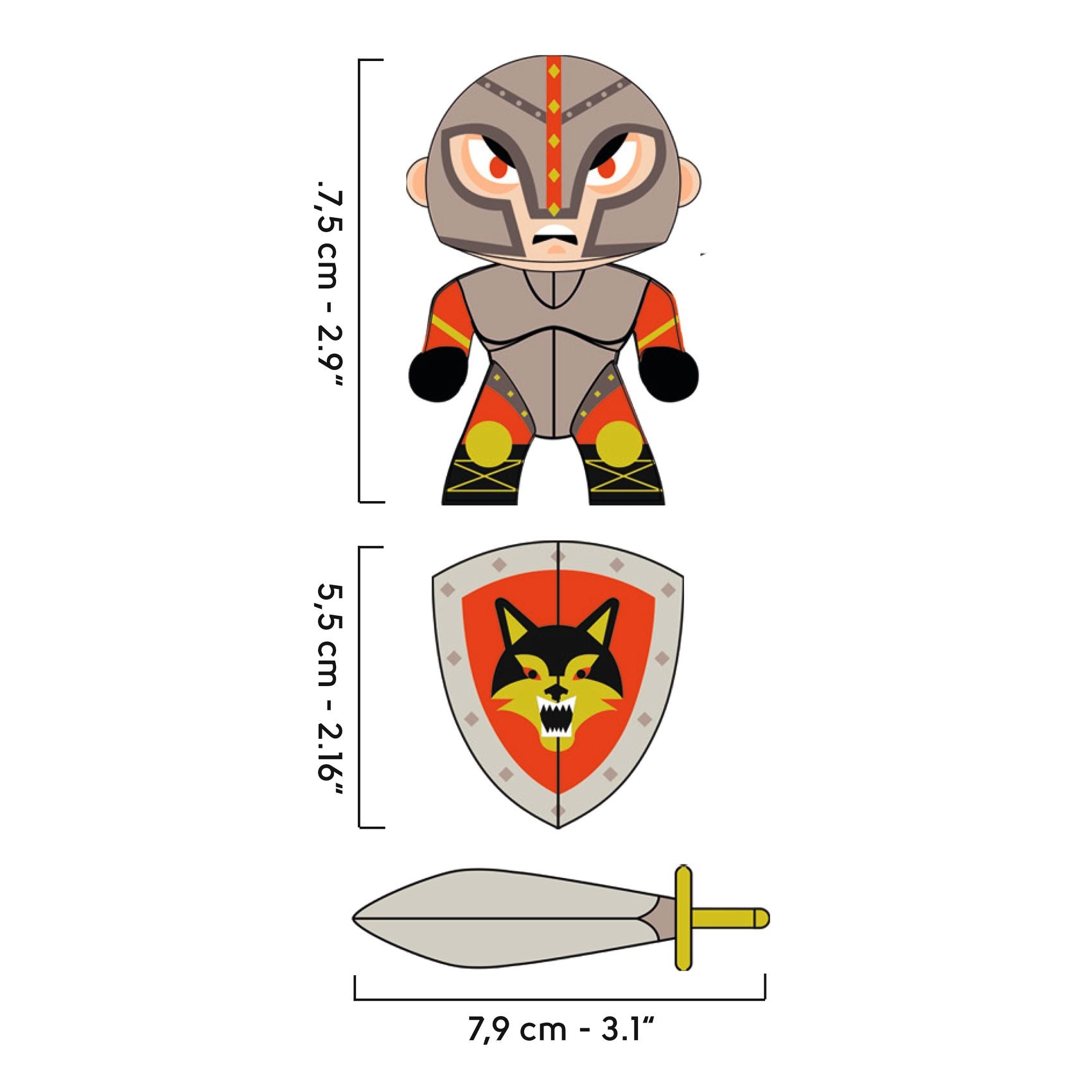 Flow Knight, Glorious Arty toys