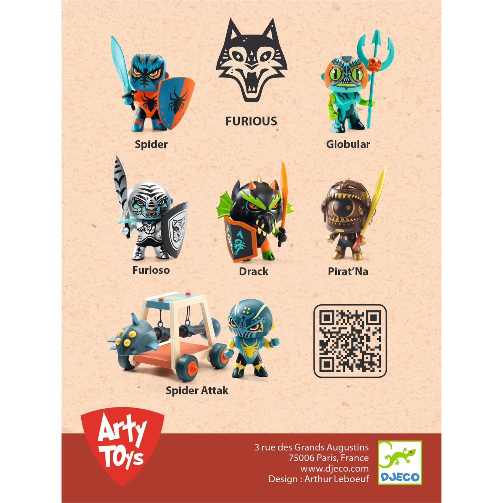 Volcano, Furious Arty toys