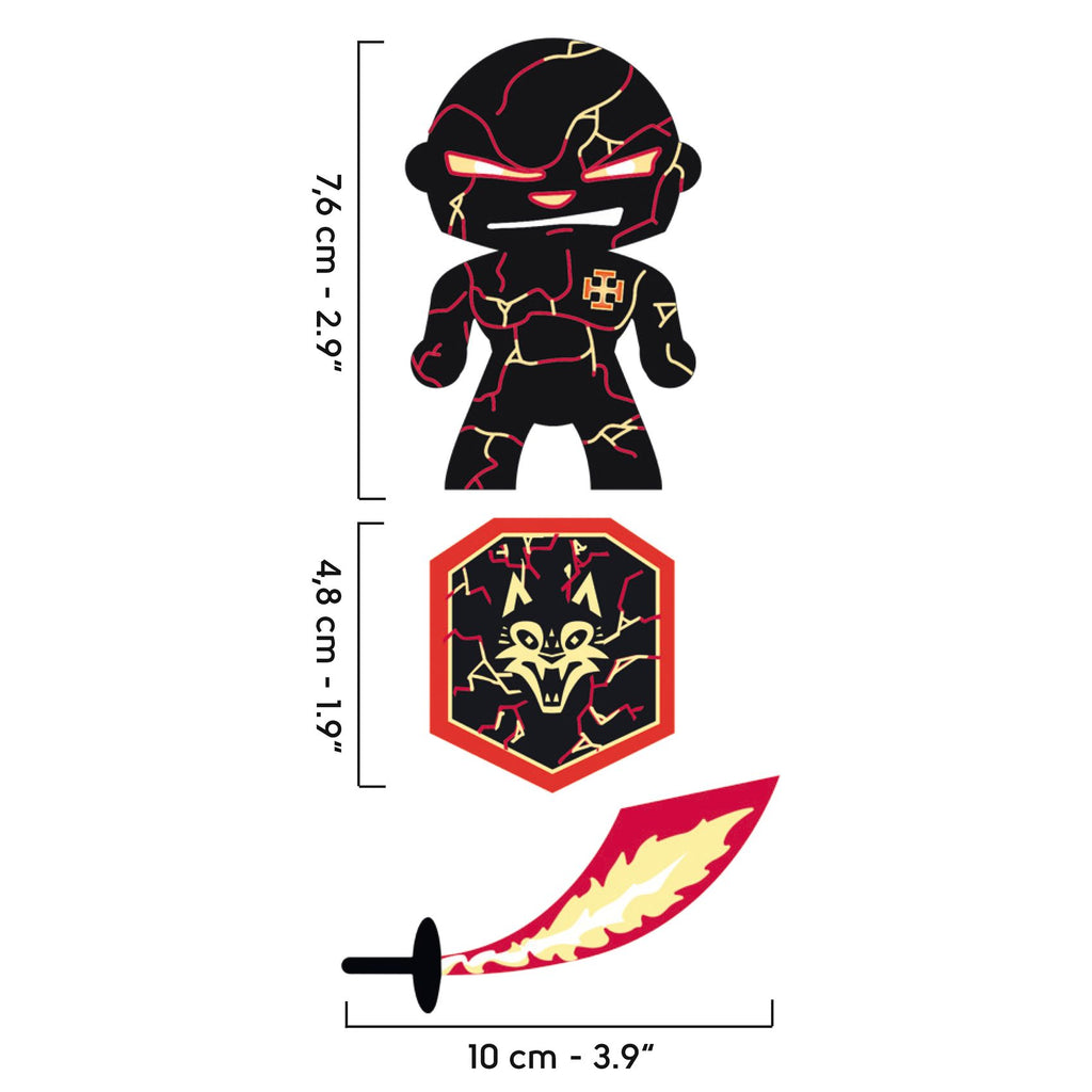 Volcano, Furious Arty toys