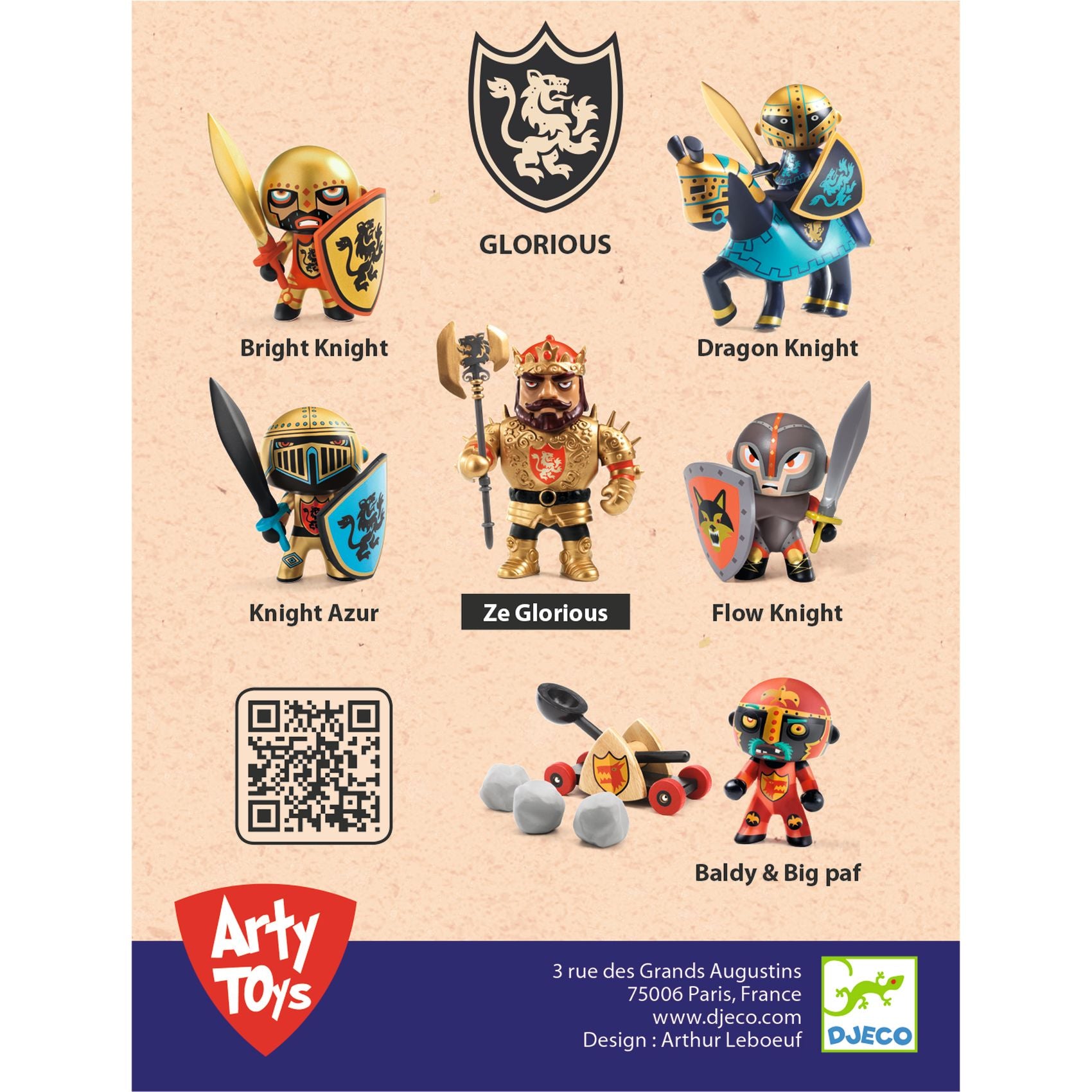 Dark blue, Glorious Arty toys