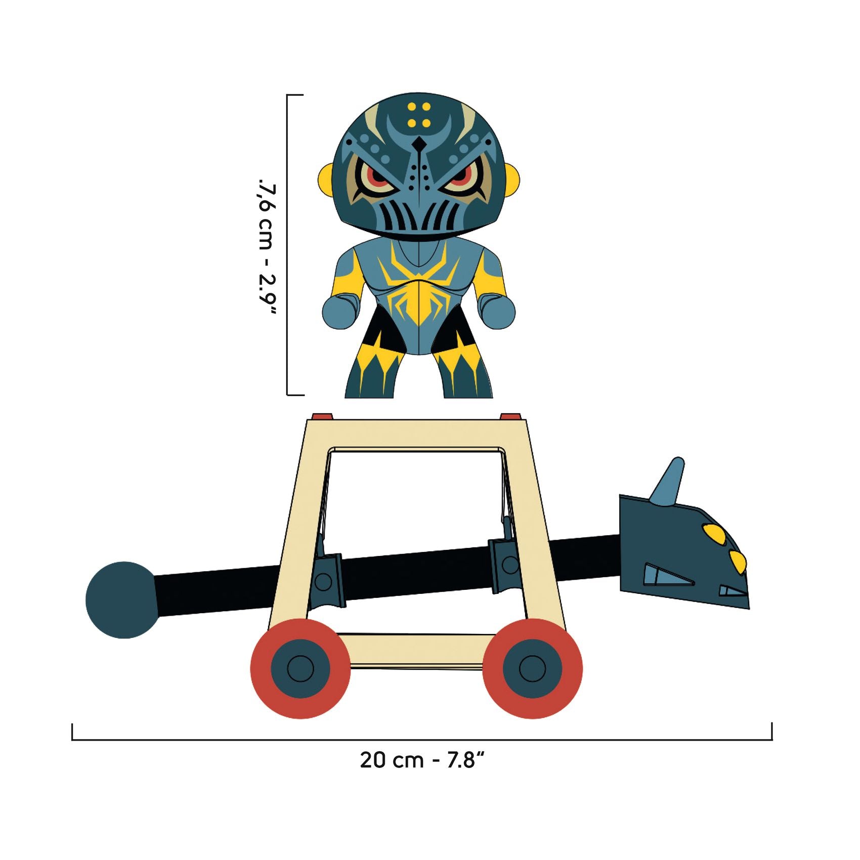 Spider attack, Furious Arty toys