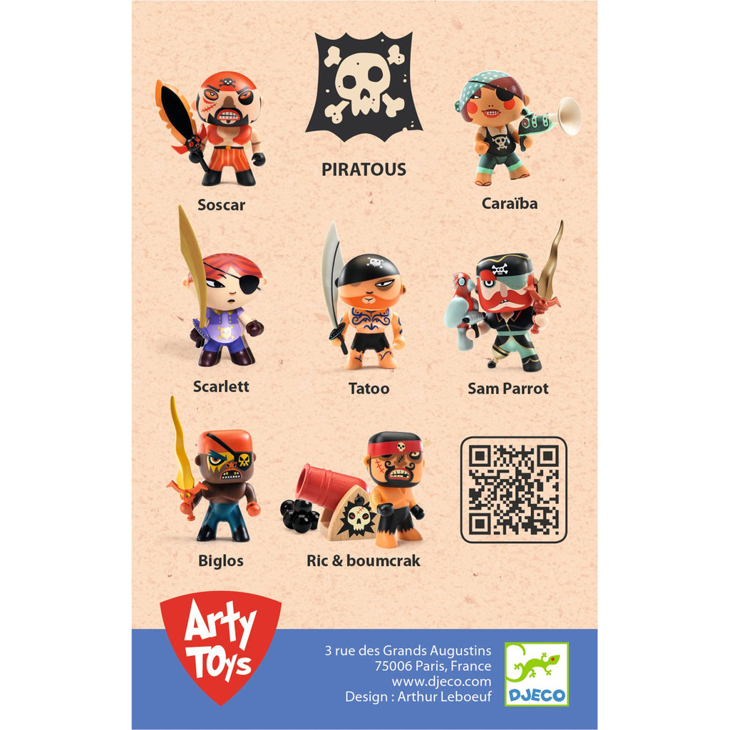 Tatoo, Arty toys pirates