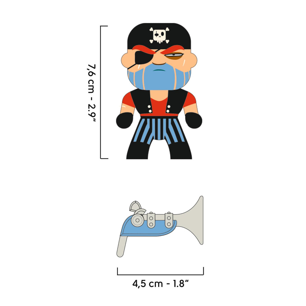 Jack Skull, Piratous Arty toys
