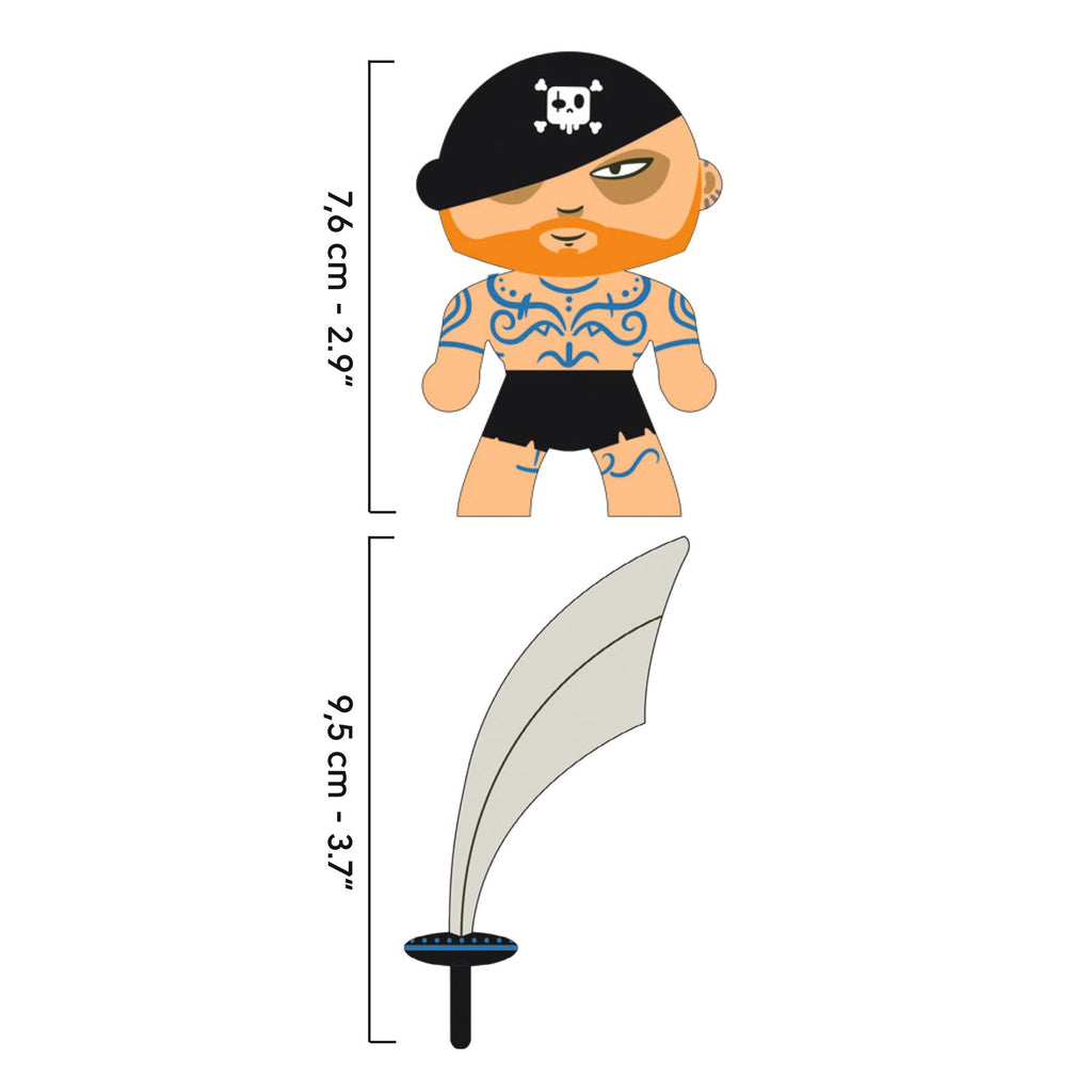 Tatoo, Arty toys pirates