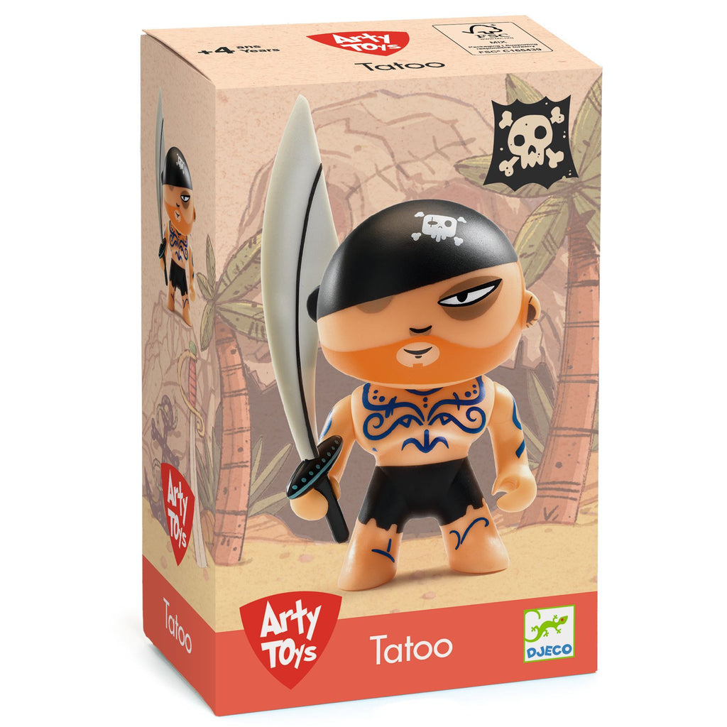 Tatoo, Piratous Arty toys