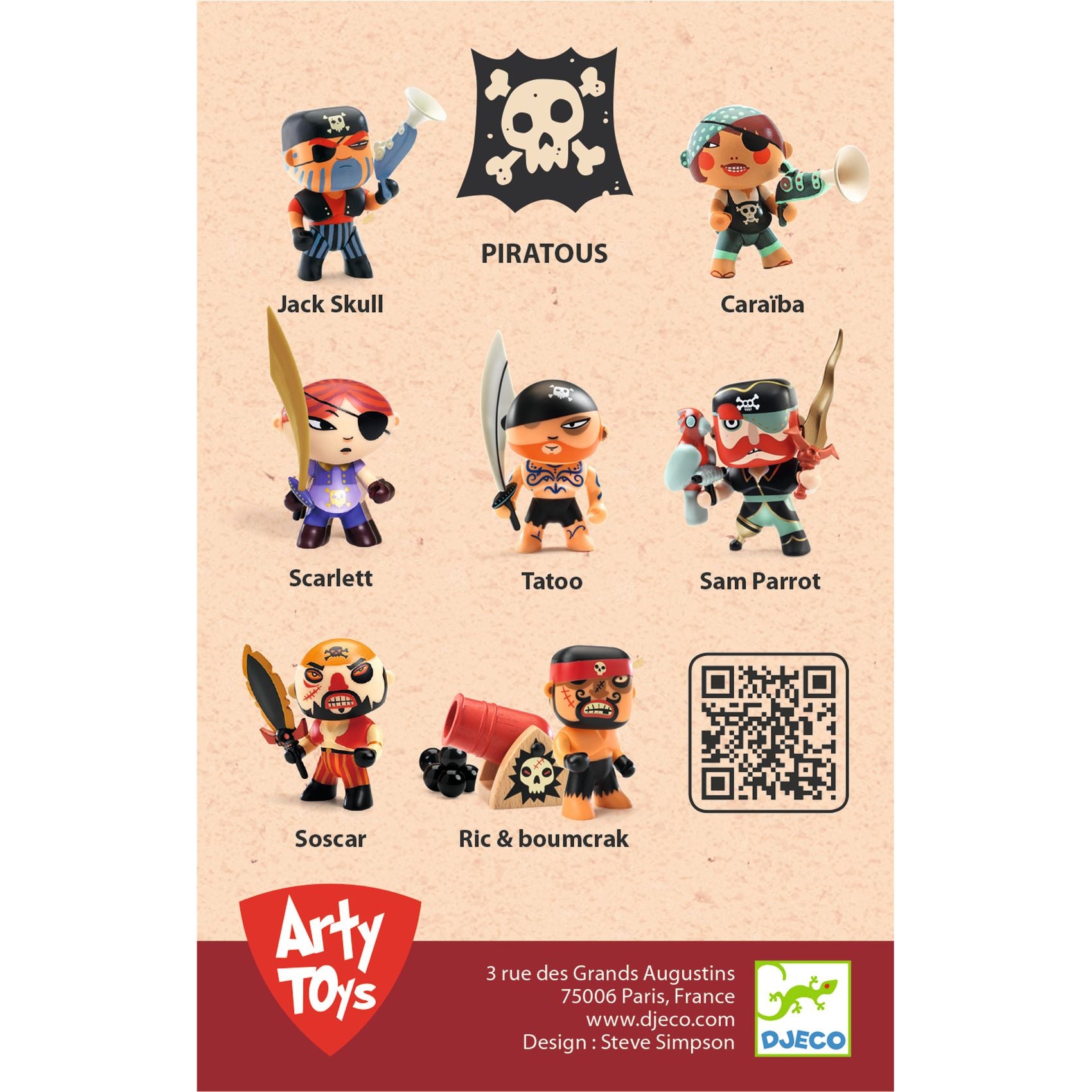 Kyle, Piratous Arty toys