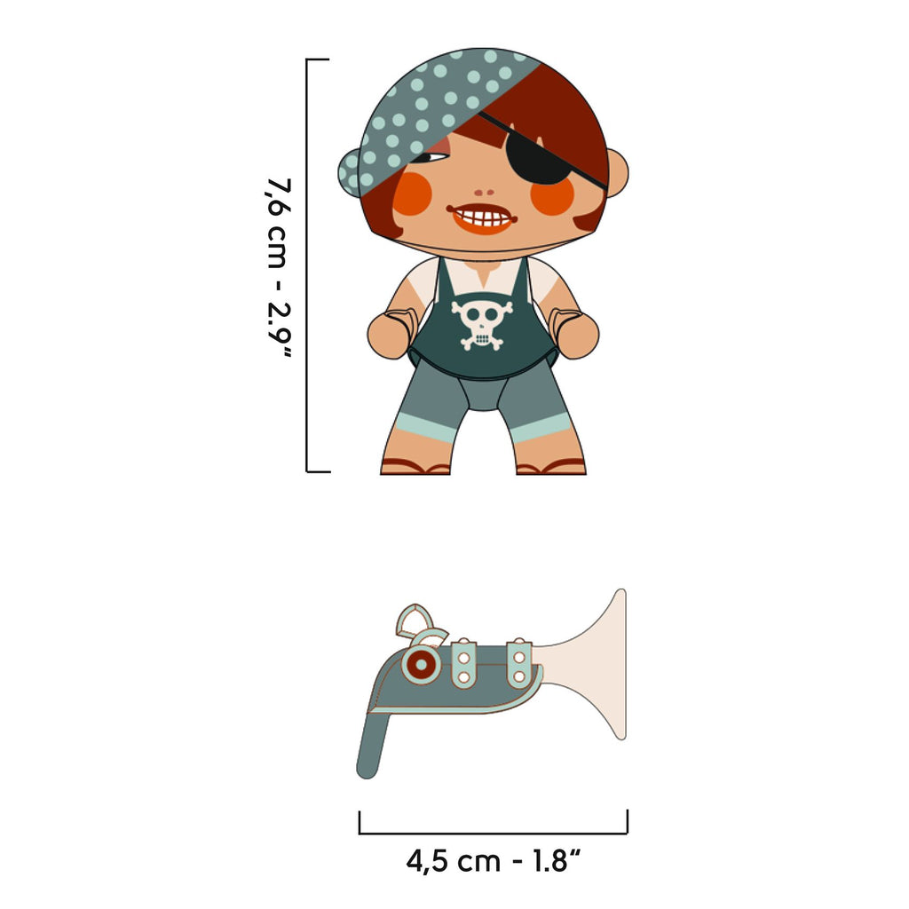 Caraïba, Piratous Arty toys