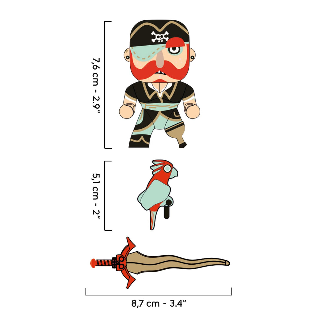 Sam Parrot, Piratous Arty toys