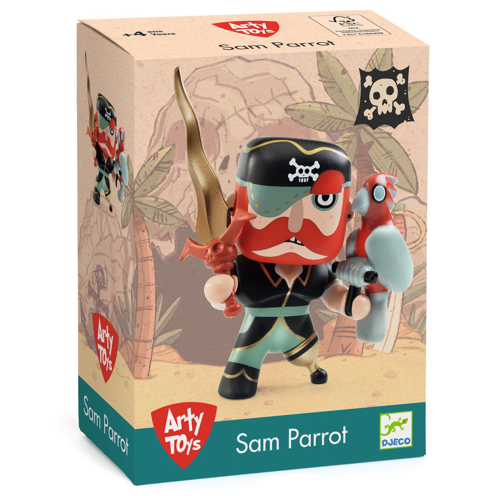Sam Parrot, Piratous Arty toys