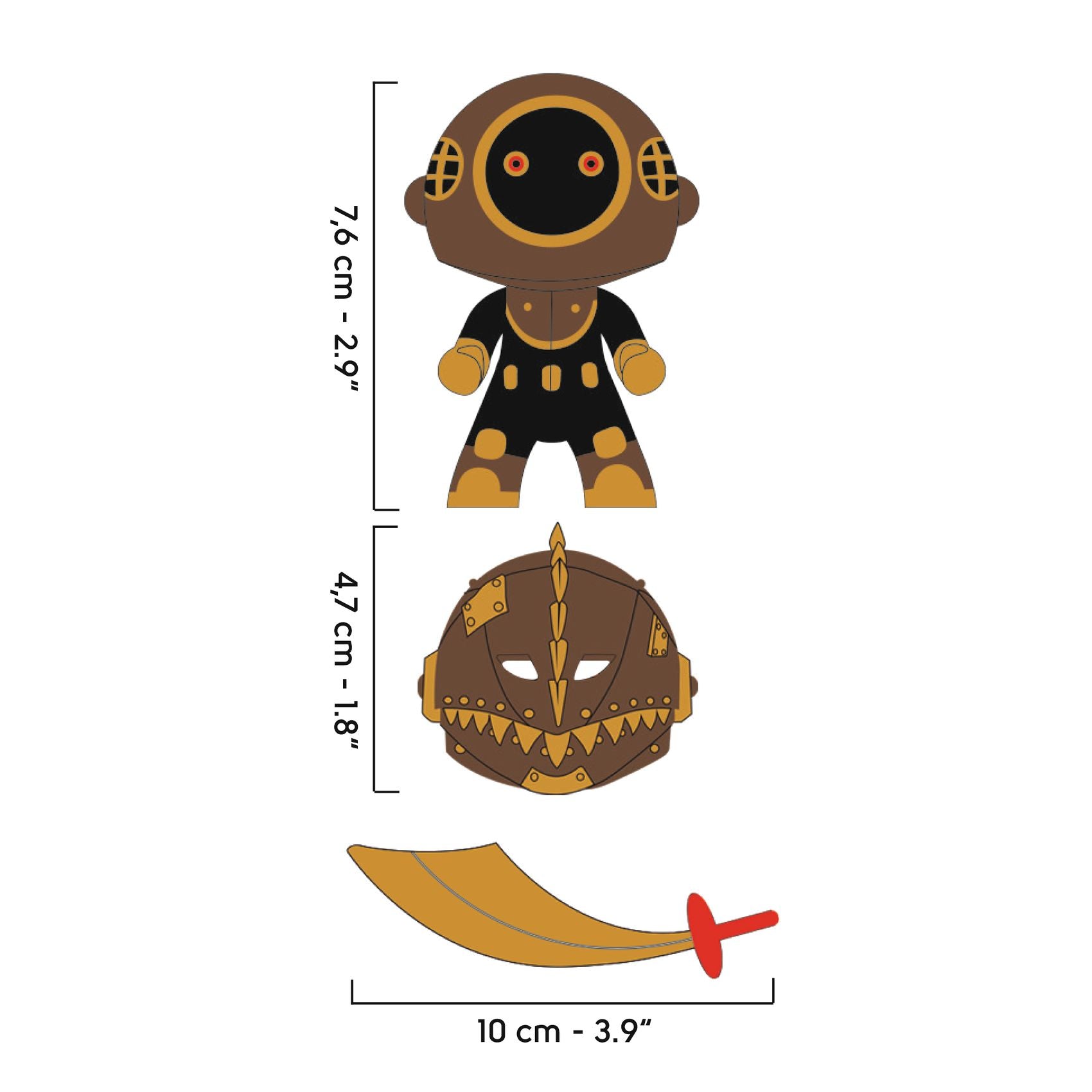 Pirat'Nha, Furious Arty toys