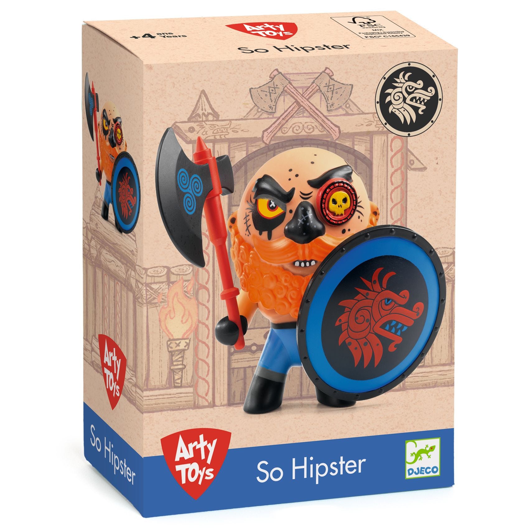 Si branché, jouets Arty barbares