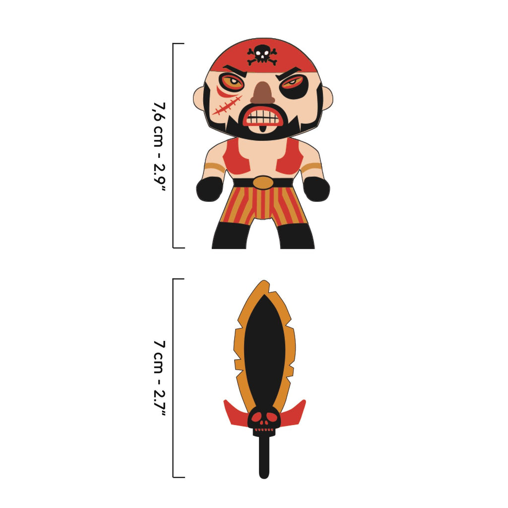 Soscar, Piratous Arty toys