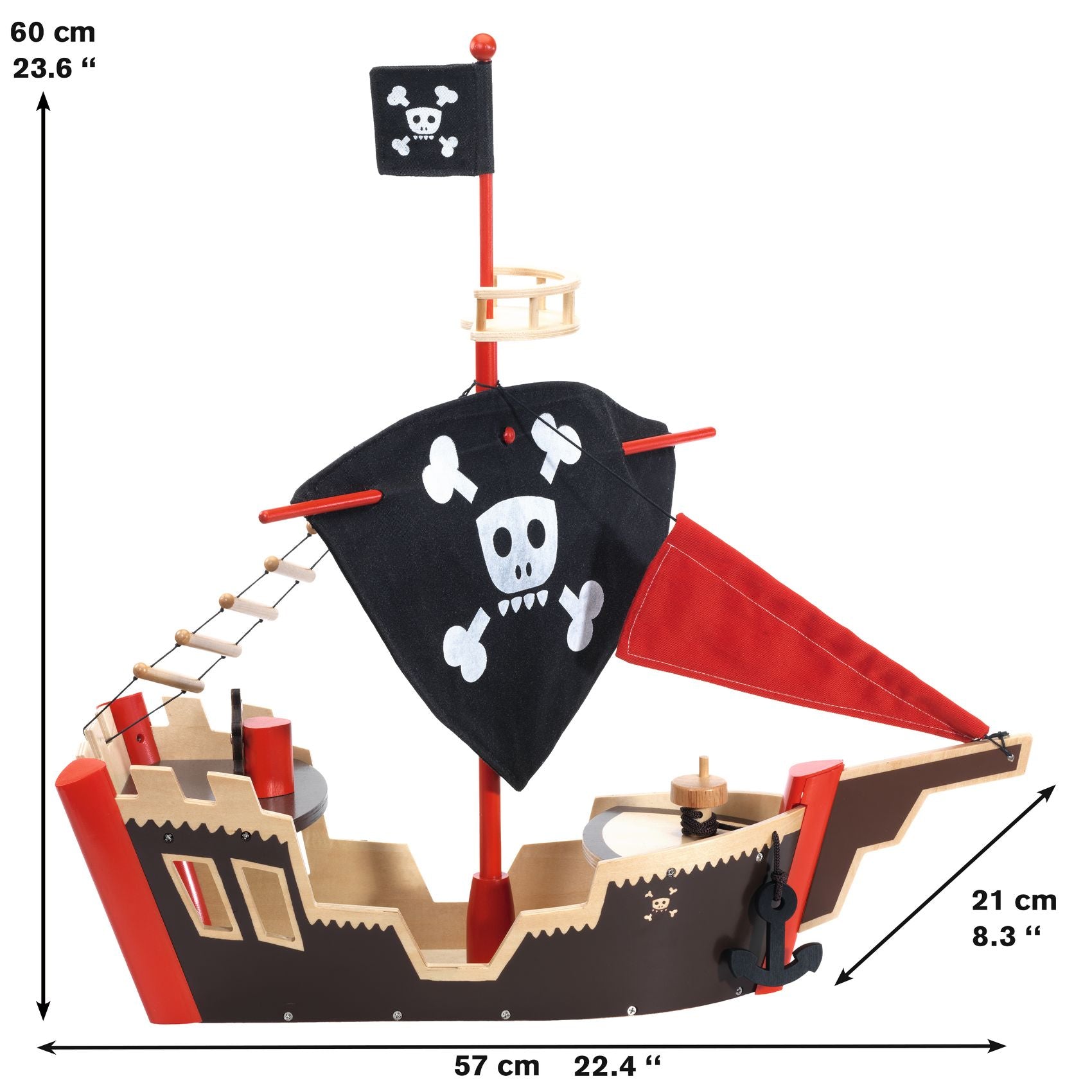 Ze pirate ship, Piratous Arty toys