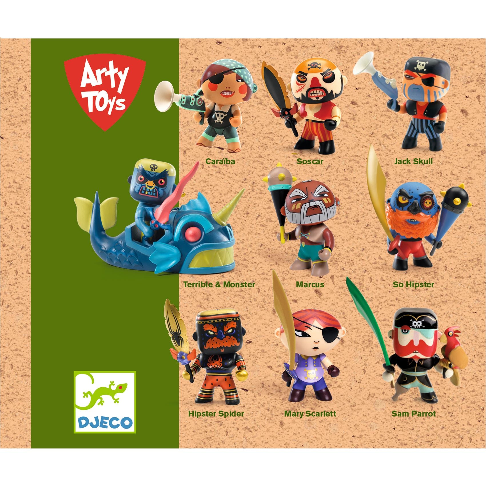 Rick & Boumcrack, Piratous Arty toys