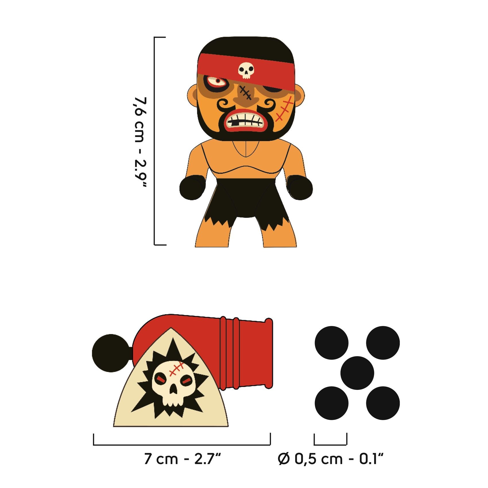 Rick & Boumcrack, Piratous Arty toys