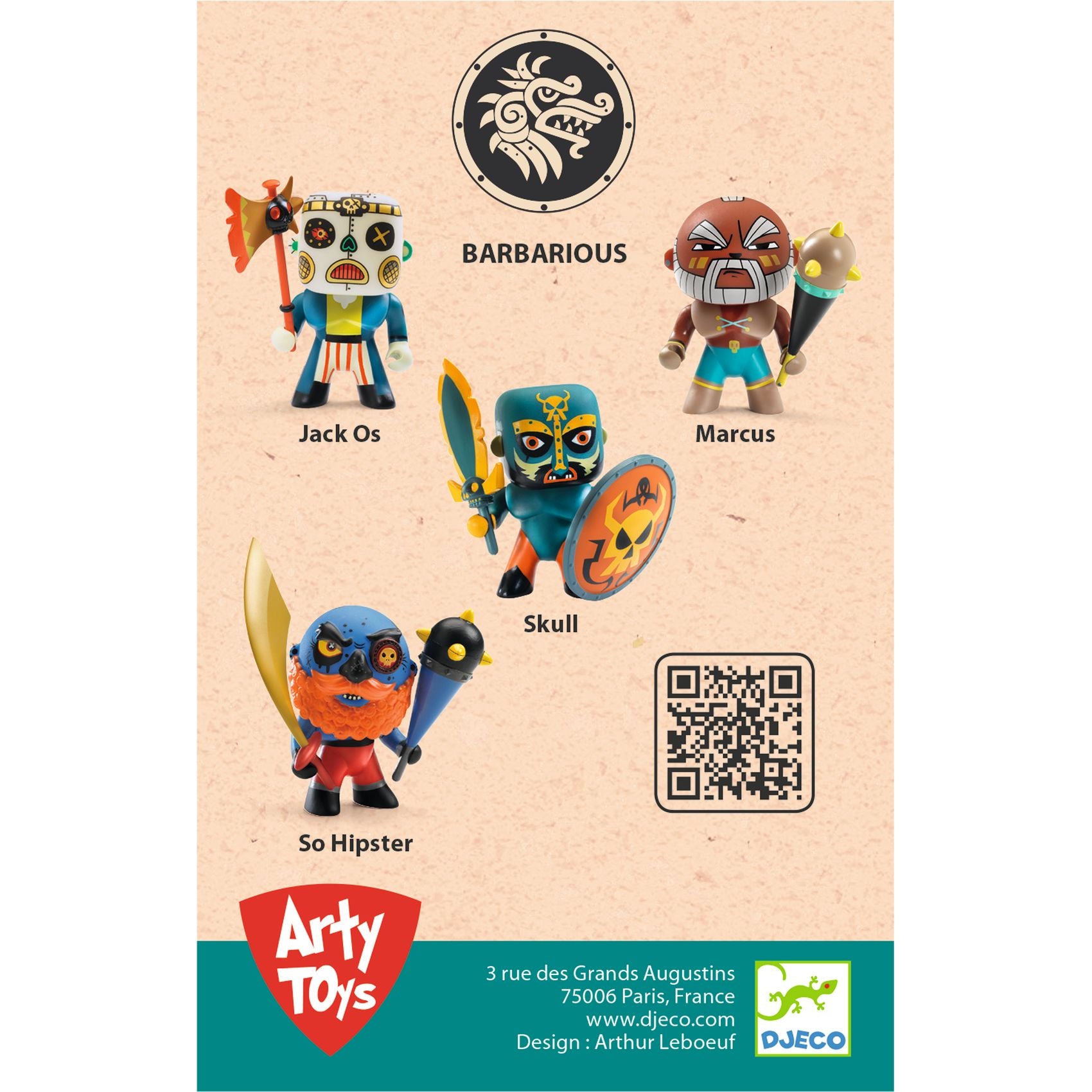 Marcus, les Arty toys barbares