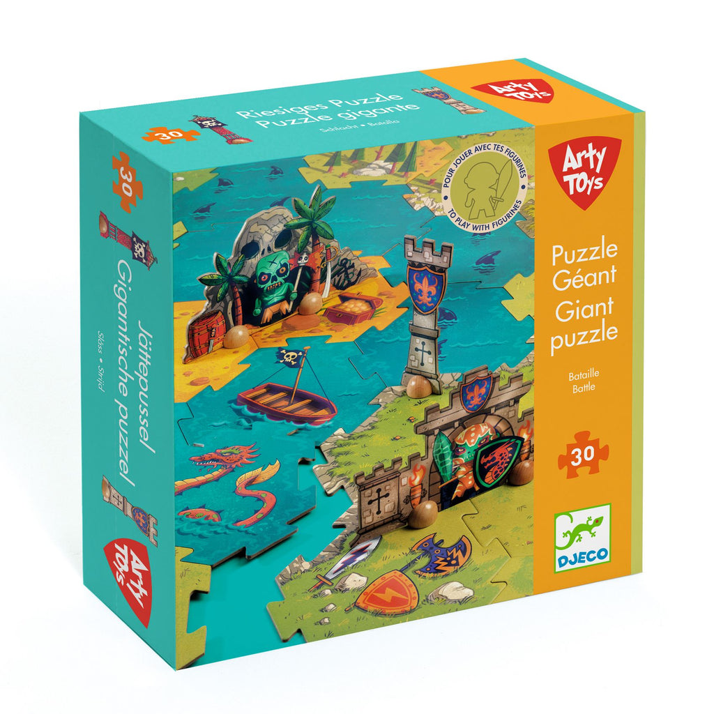 Puzzle gigante Arty toys - Battaglia 30pz