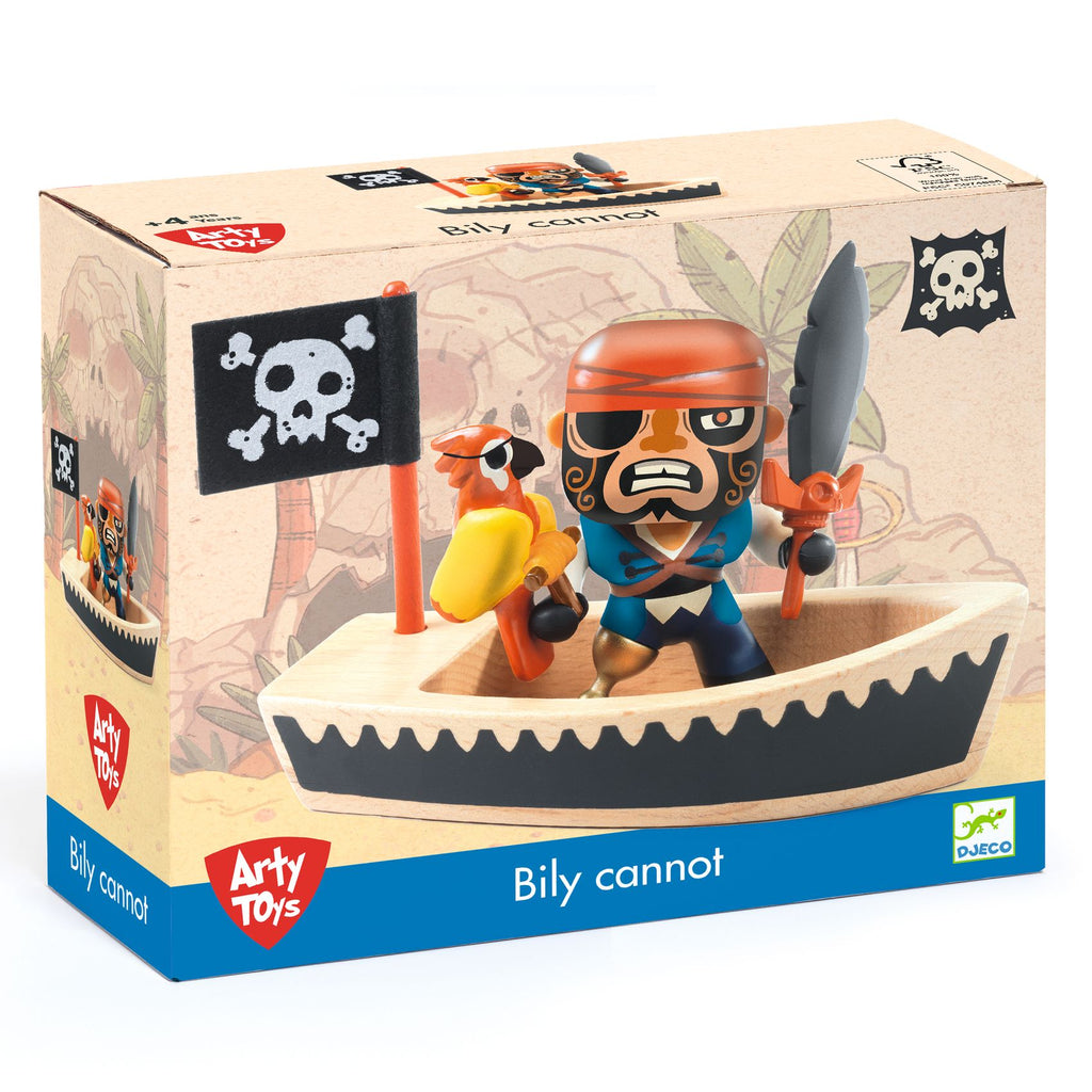 Bily cannot, Piratous Arty toys