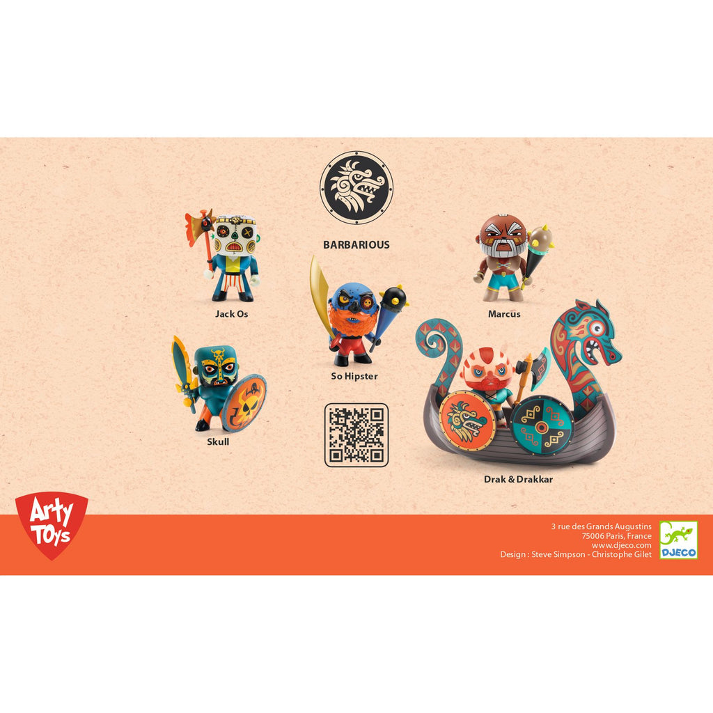 Drak & Drakkar, Barbarious Arty toys