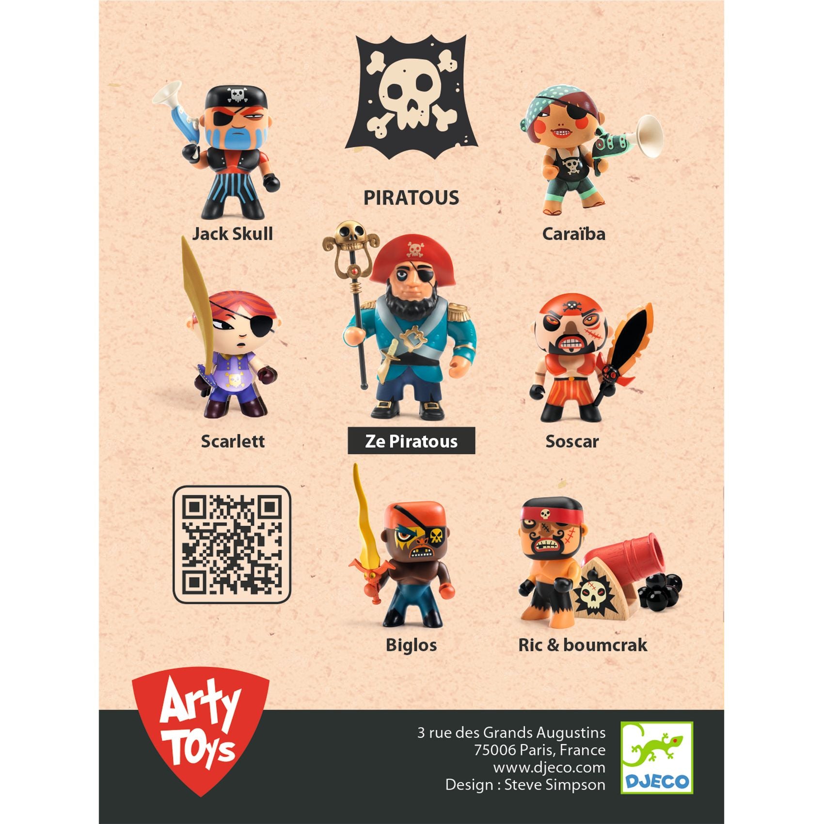 Ze, Piratous Art Toys