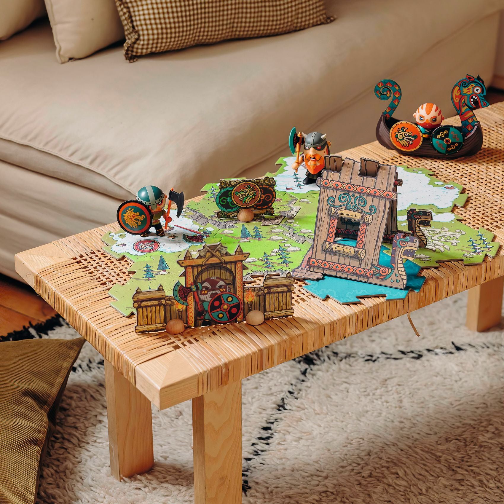 Puzzl'Up Arty toys, Alric le Barbare 15 pièces + 1 personnage