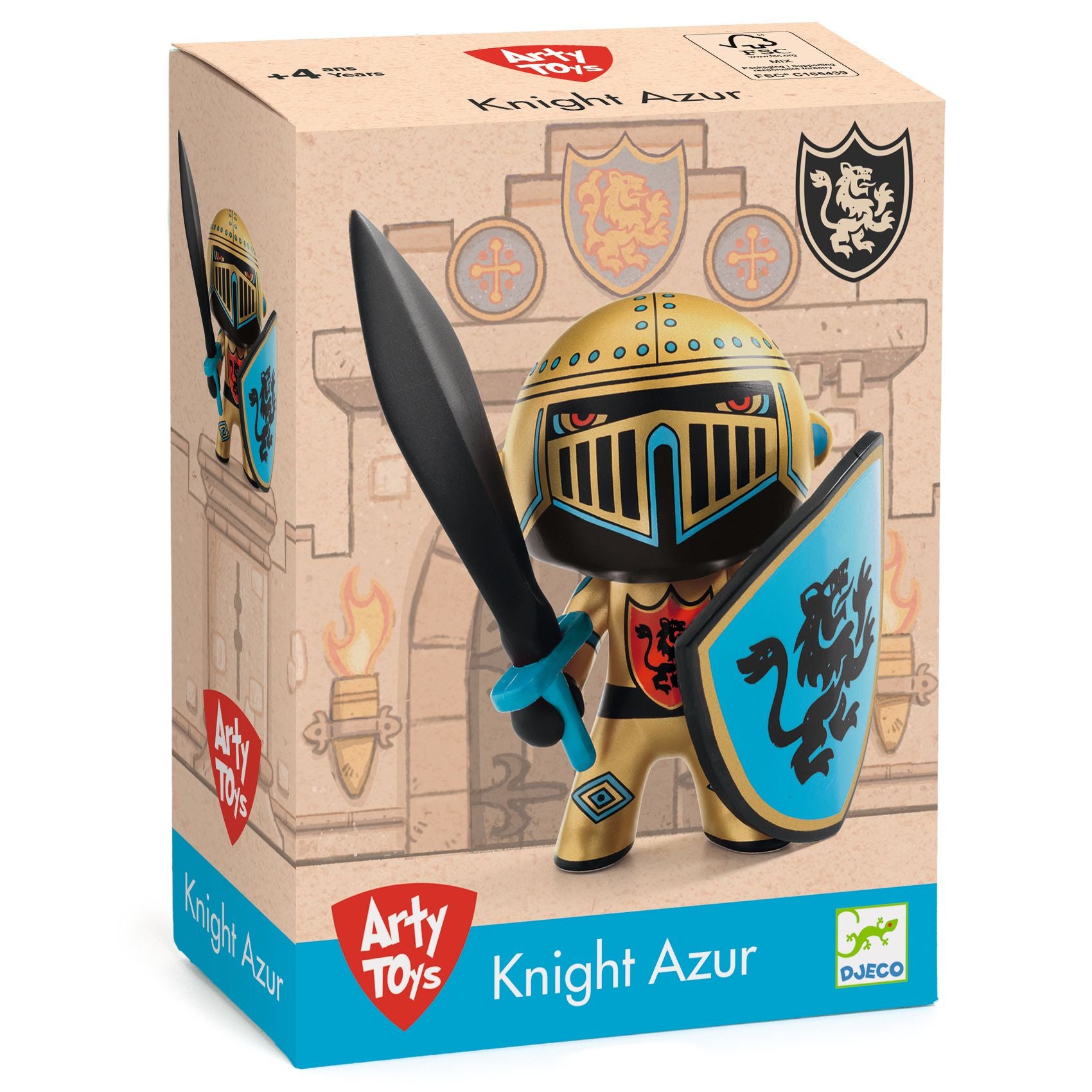 Chevalier Azur, Glorieux Arty toys