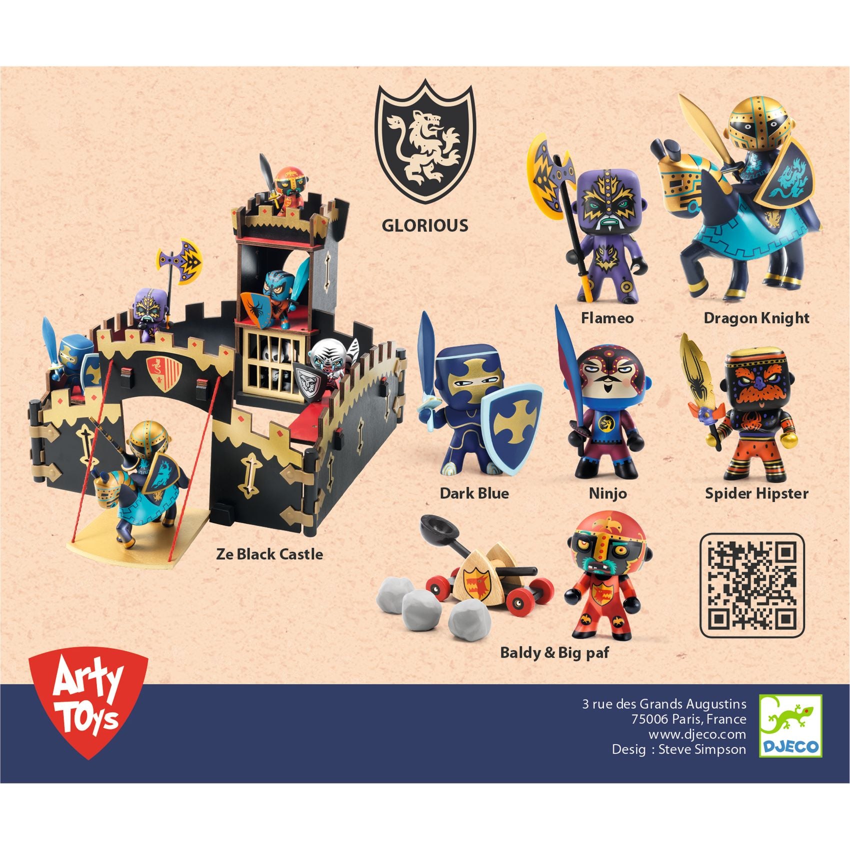 Dragon Chevalier, Glorious Arty jouets