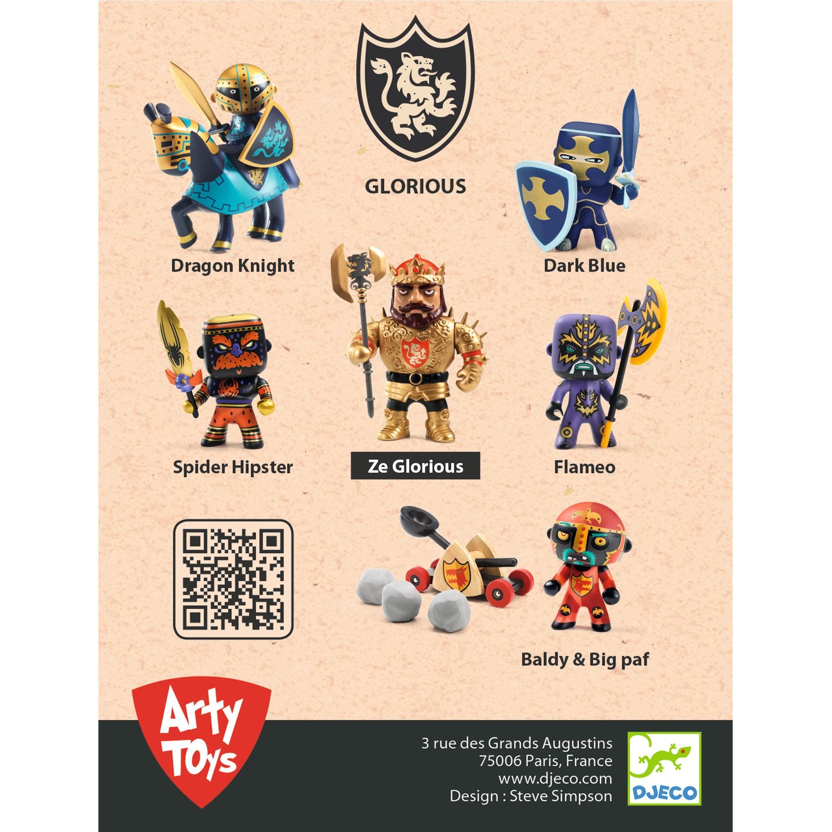 Ze, Glorious Arty toys