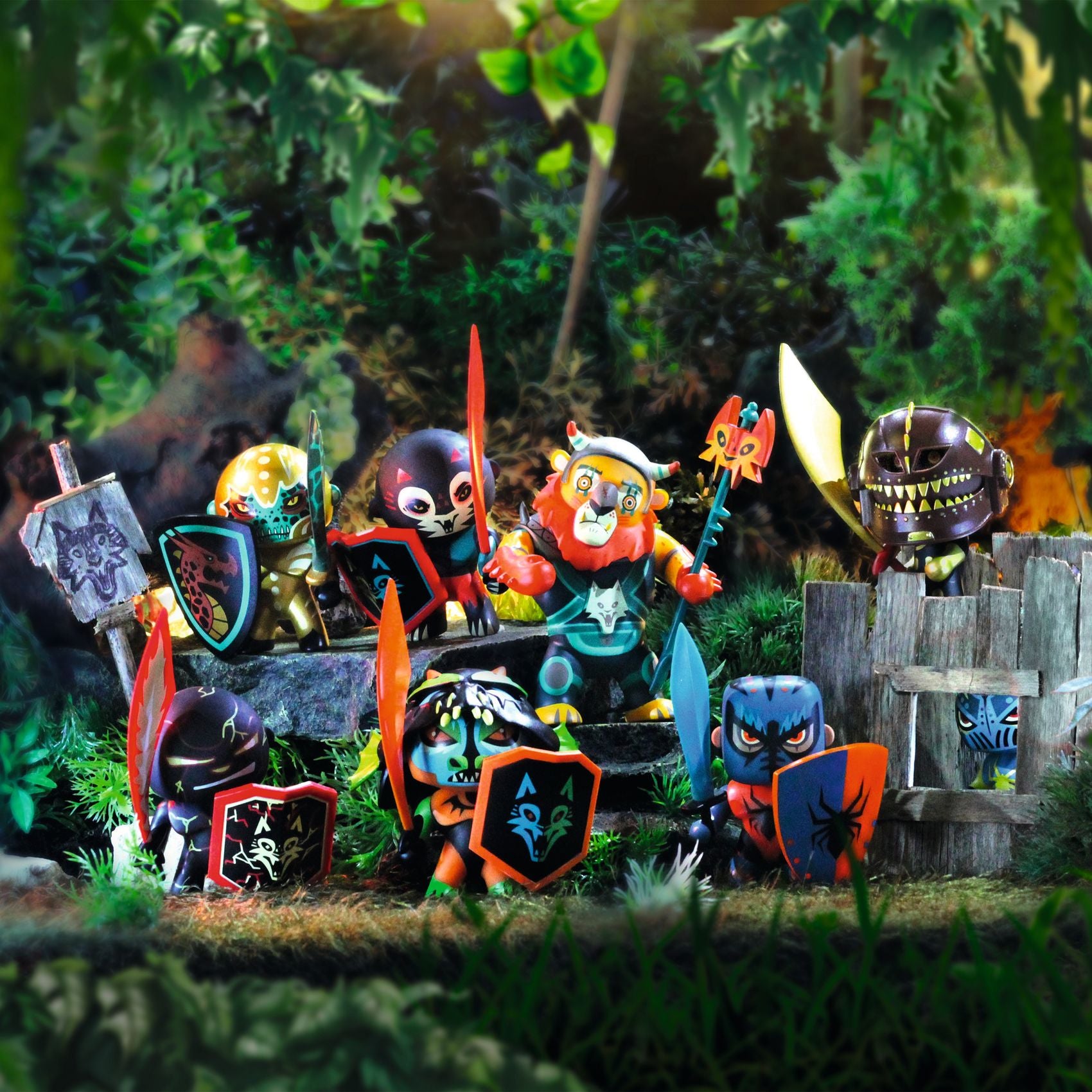 Spider attack, Furious Arty toys