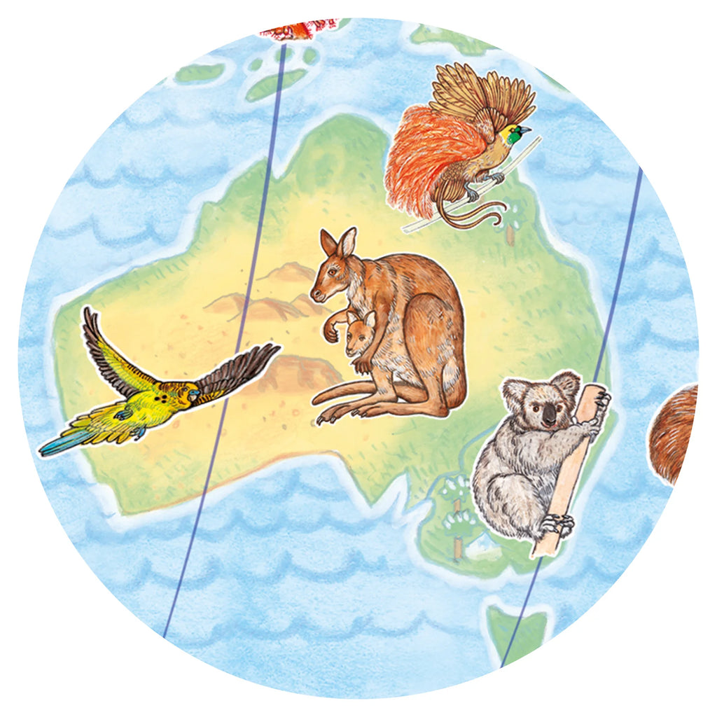 Puzzle osservazione, Gli animali del mondo - 100 pezzi