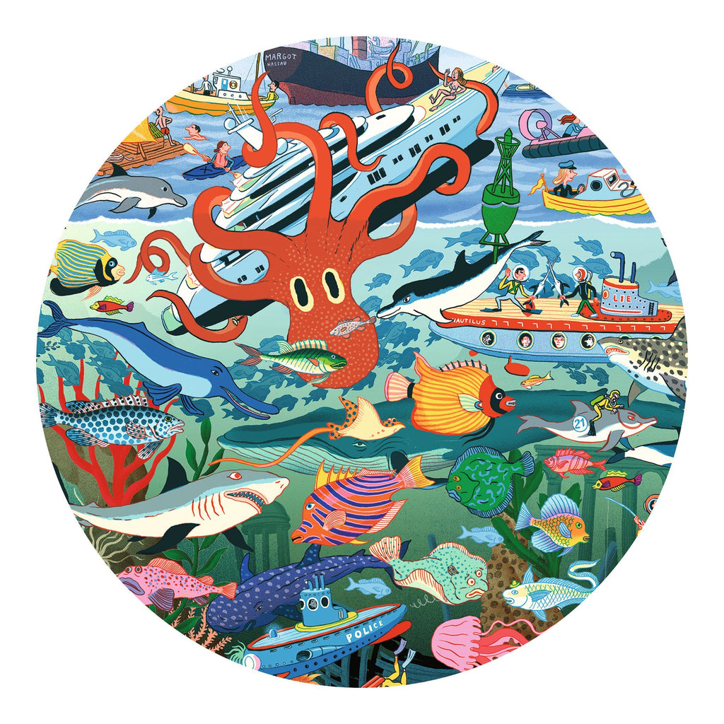 Puzzle d'osservazione I segreti del mare, 200pz