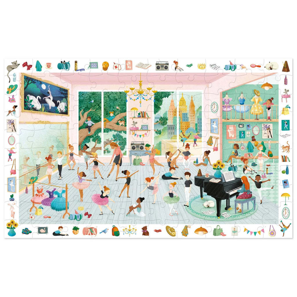 Puzzle osservazione, La scuola di danza - 100 pezzi