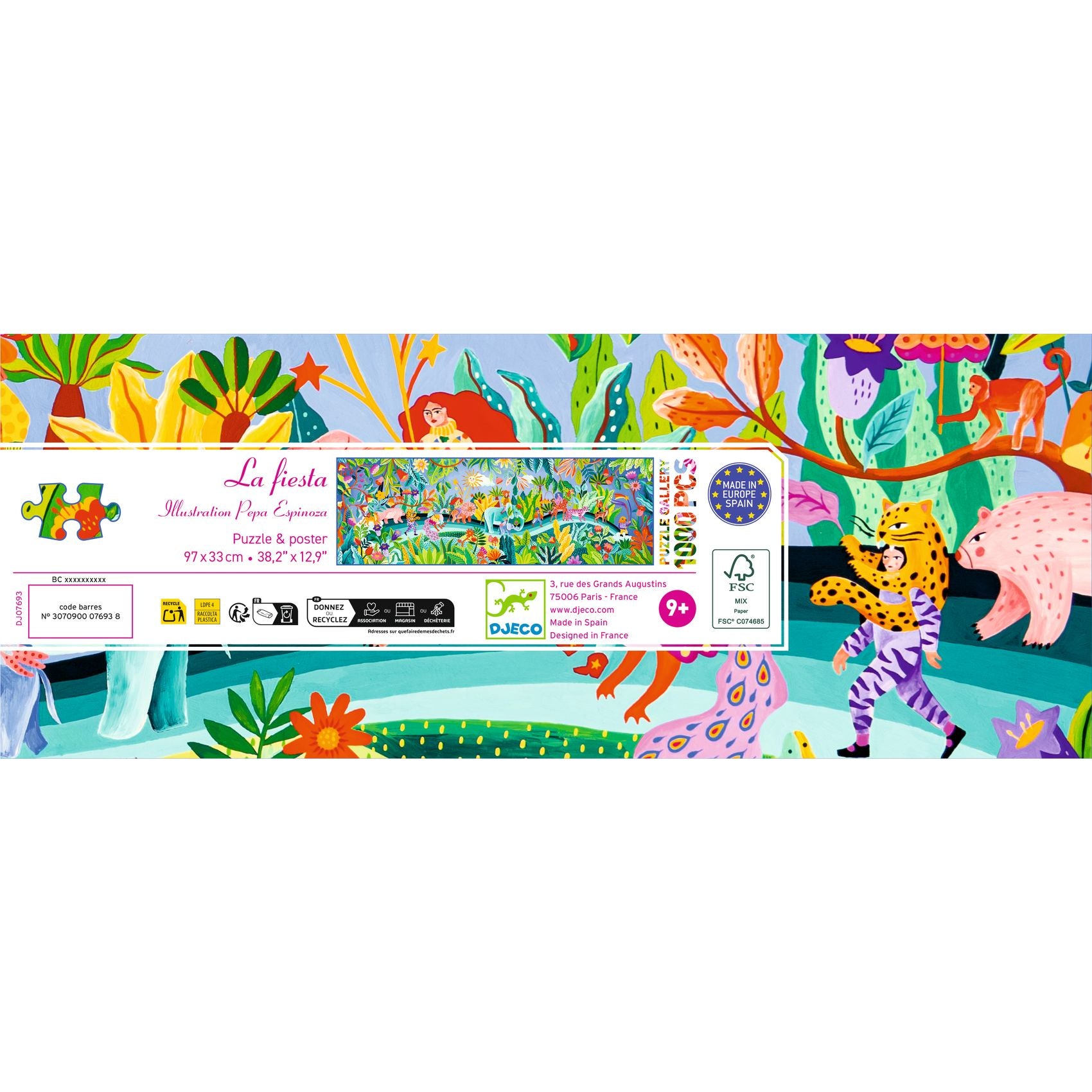 Puzzle gallery - La fiesta, 1000 pcs