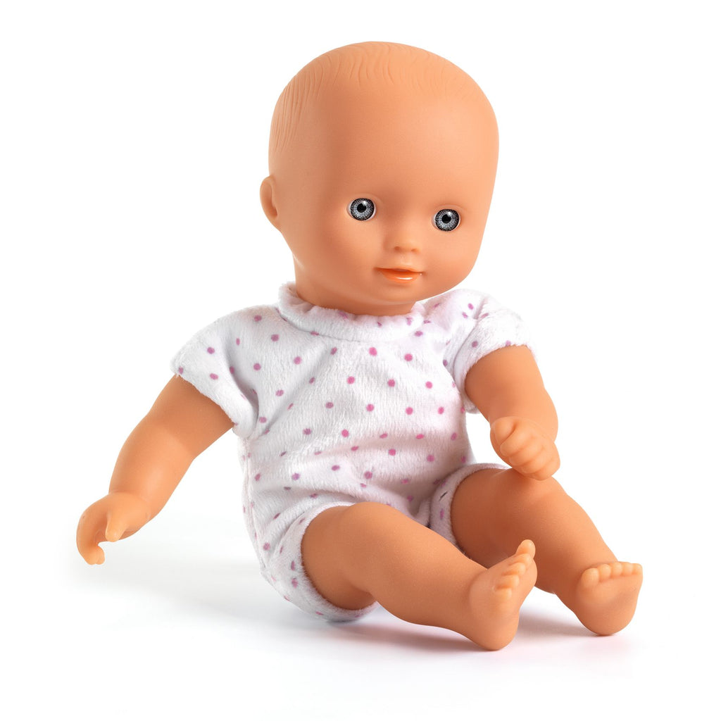 Mini Pomea Barbara doll and cradle