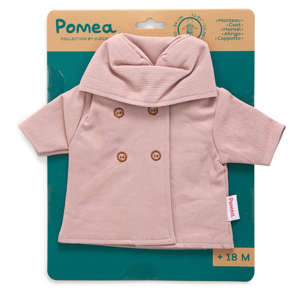Vestiti per bambole Pomea, Cappotto con cappuccio