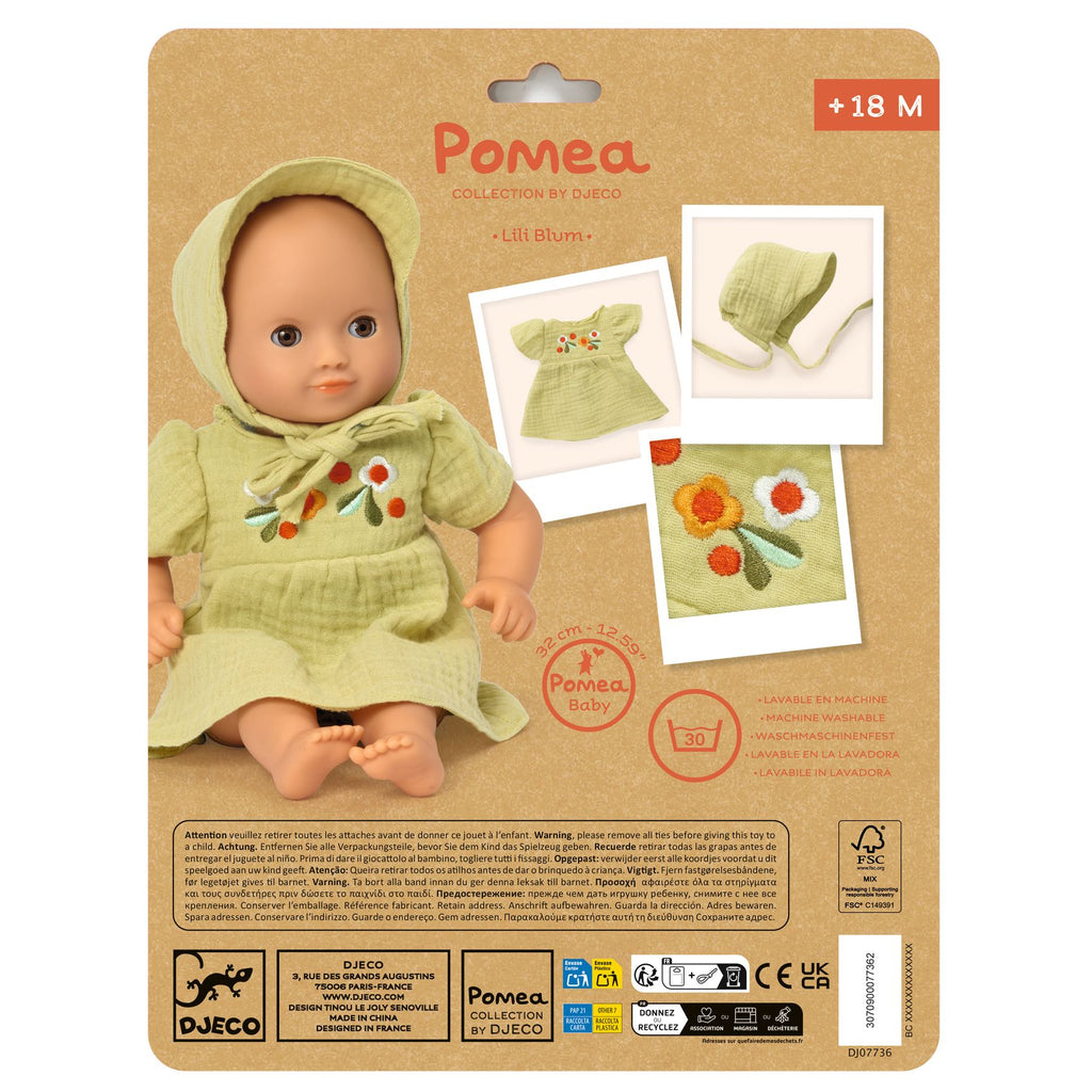 Vestiti per bambole Pomea, Lili Blum