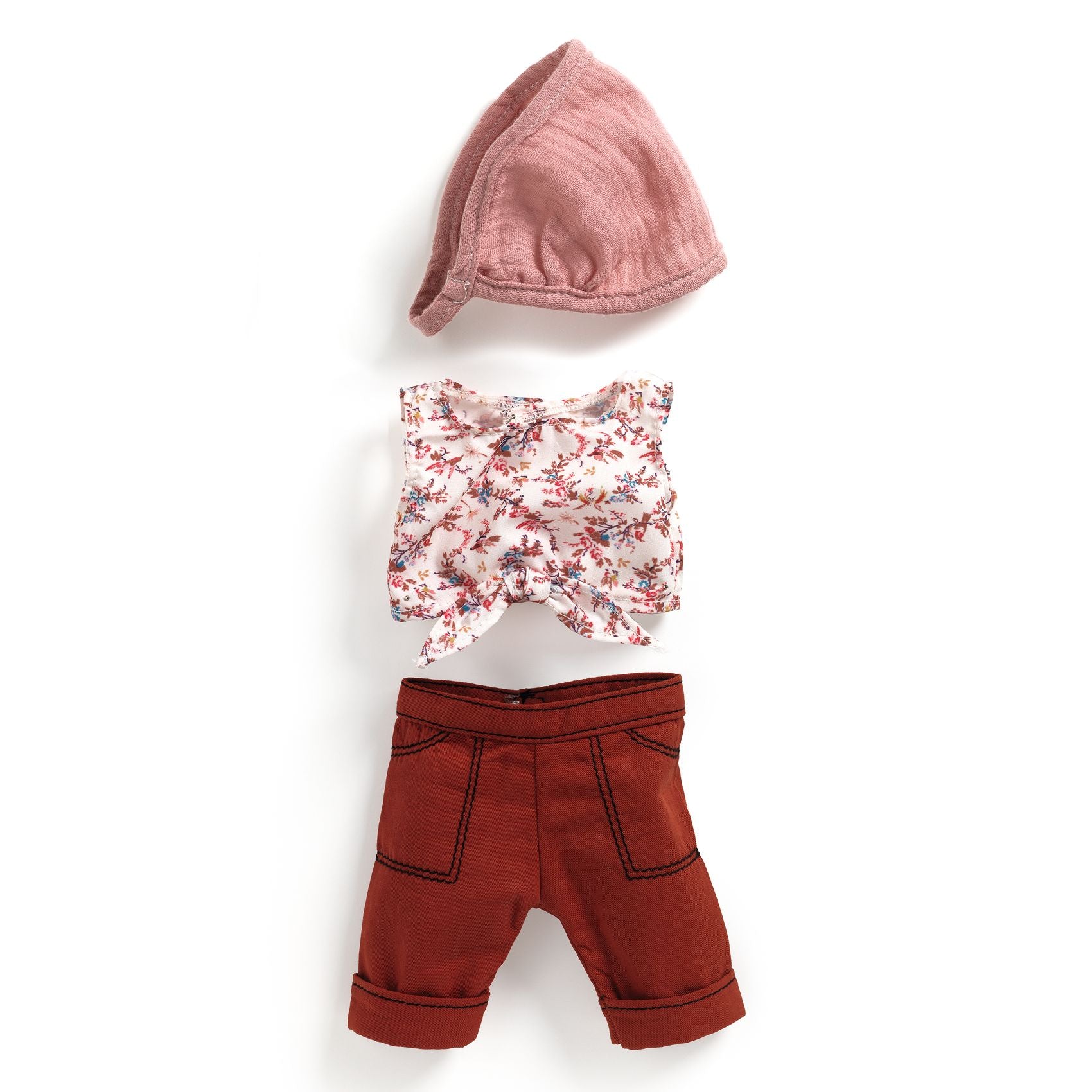 Lovely Pomea Doll Clothes, Burgundy
