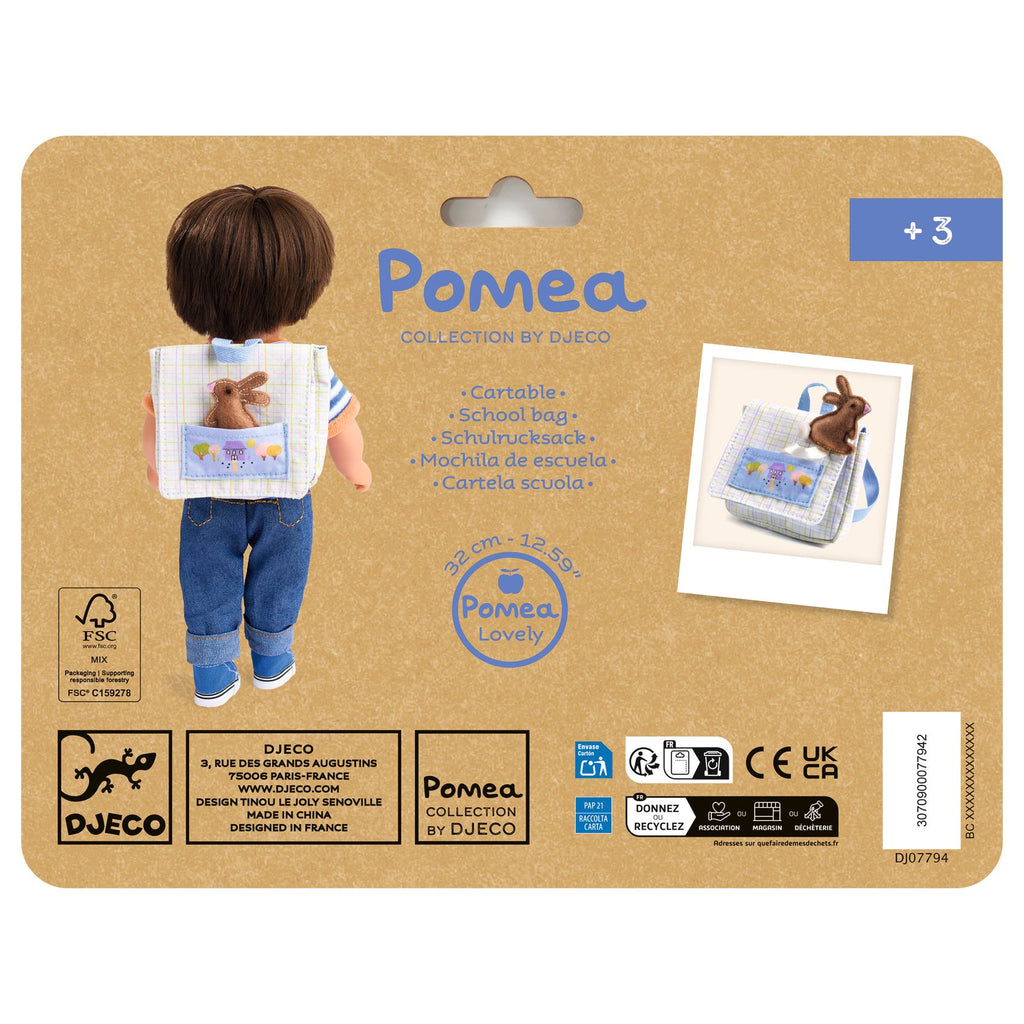 Cartable de poupée Lovely Pomea