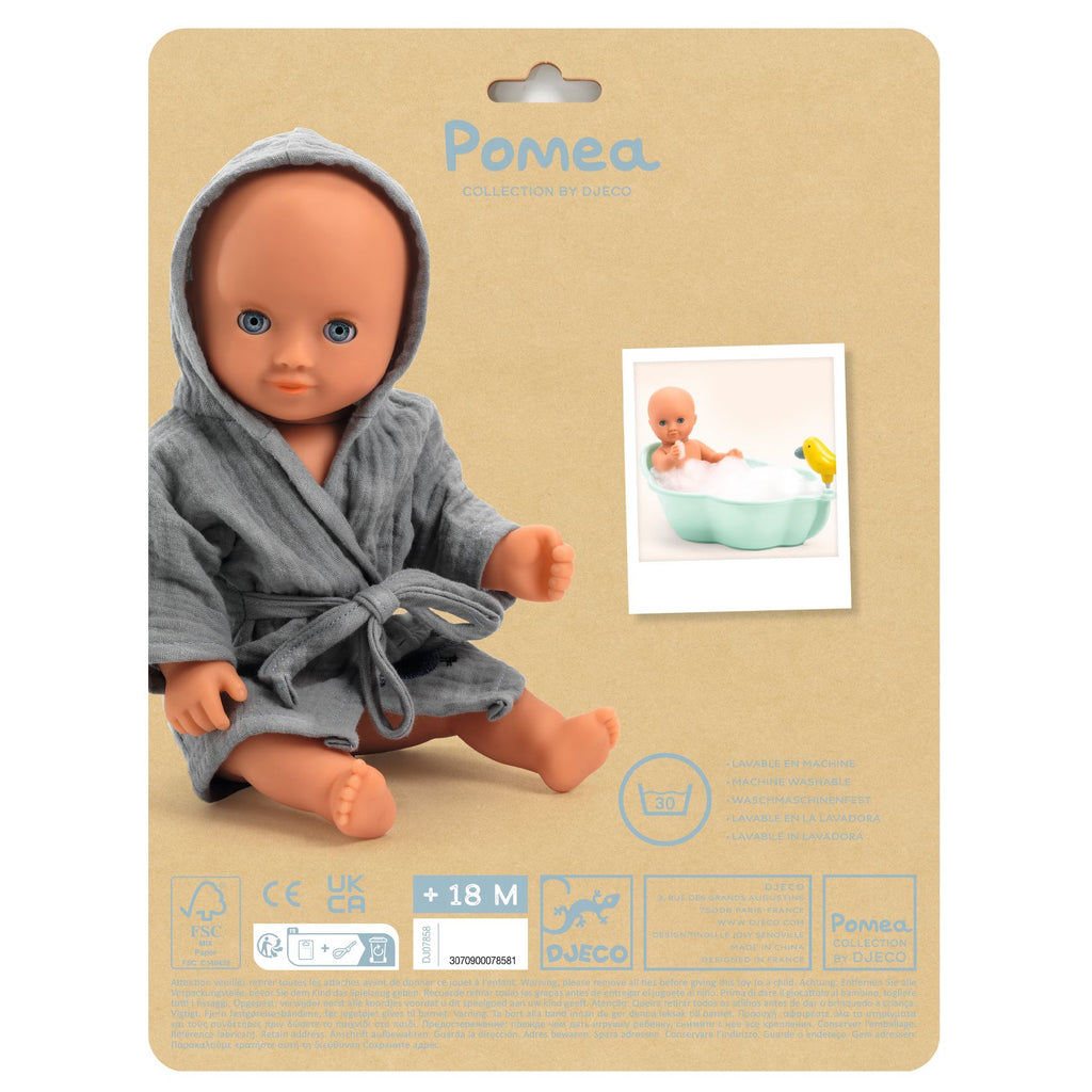 Vestiti per bambole Pomea, Accappatoio