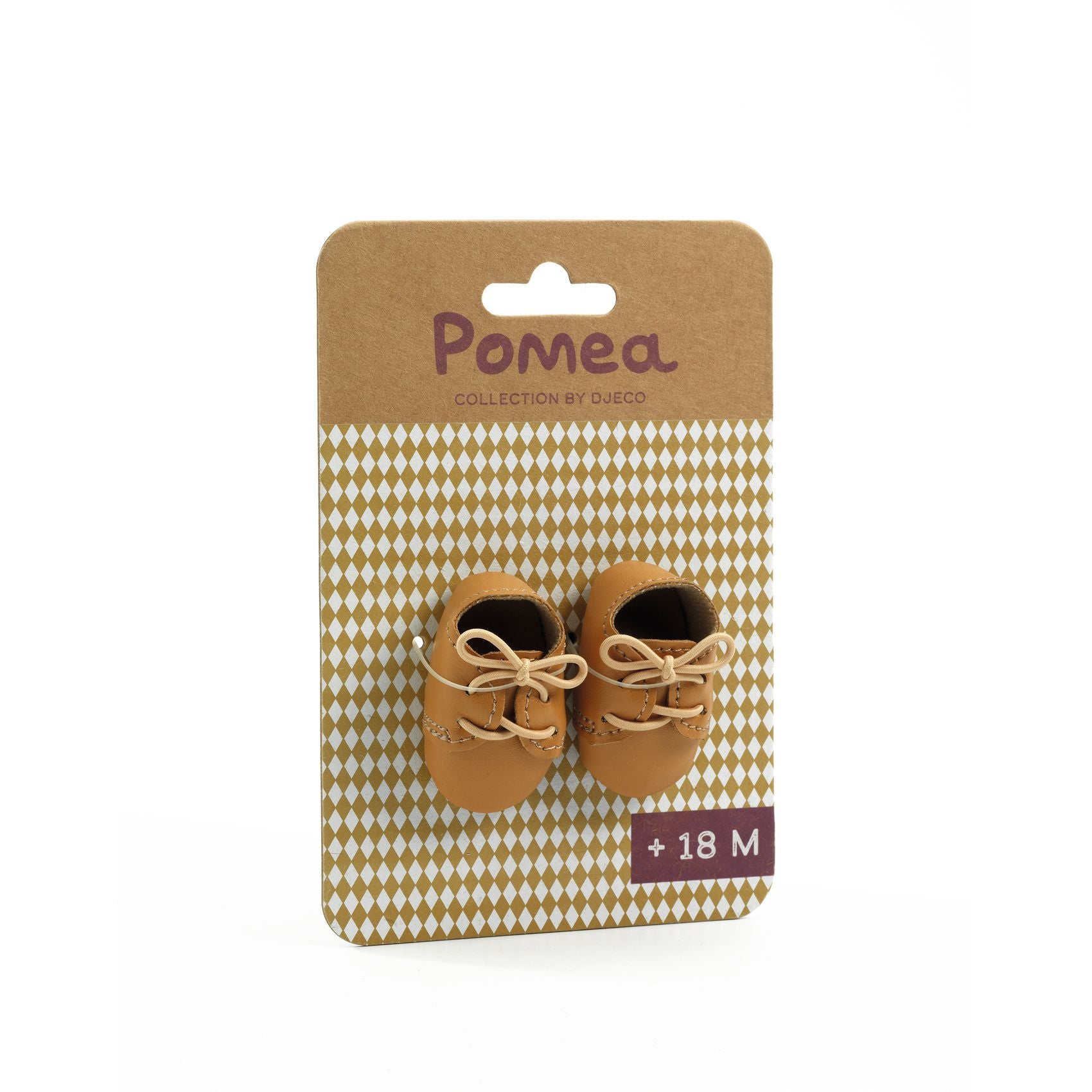 Scarpine per bambole Pomea, Marrone | Djeco DJ07888