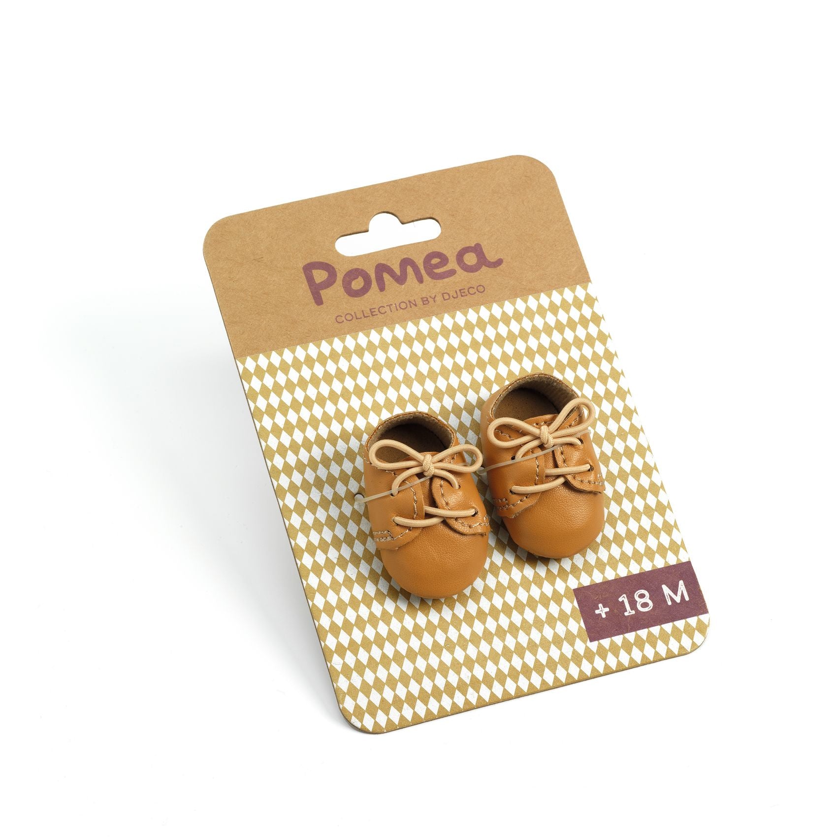 Scarpine per bambole Pomea, Marrone | Djeco DJ07888