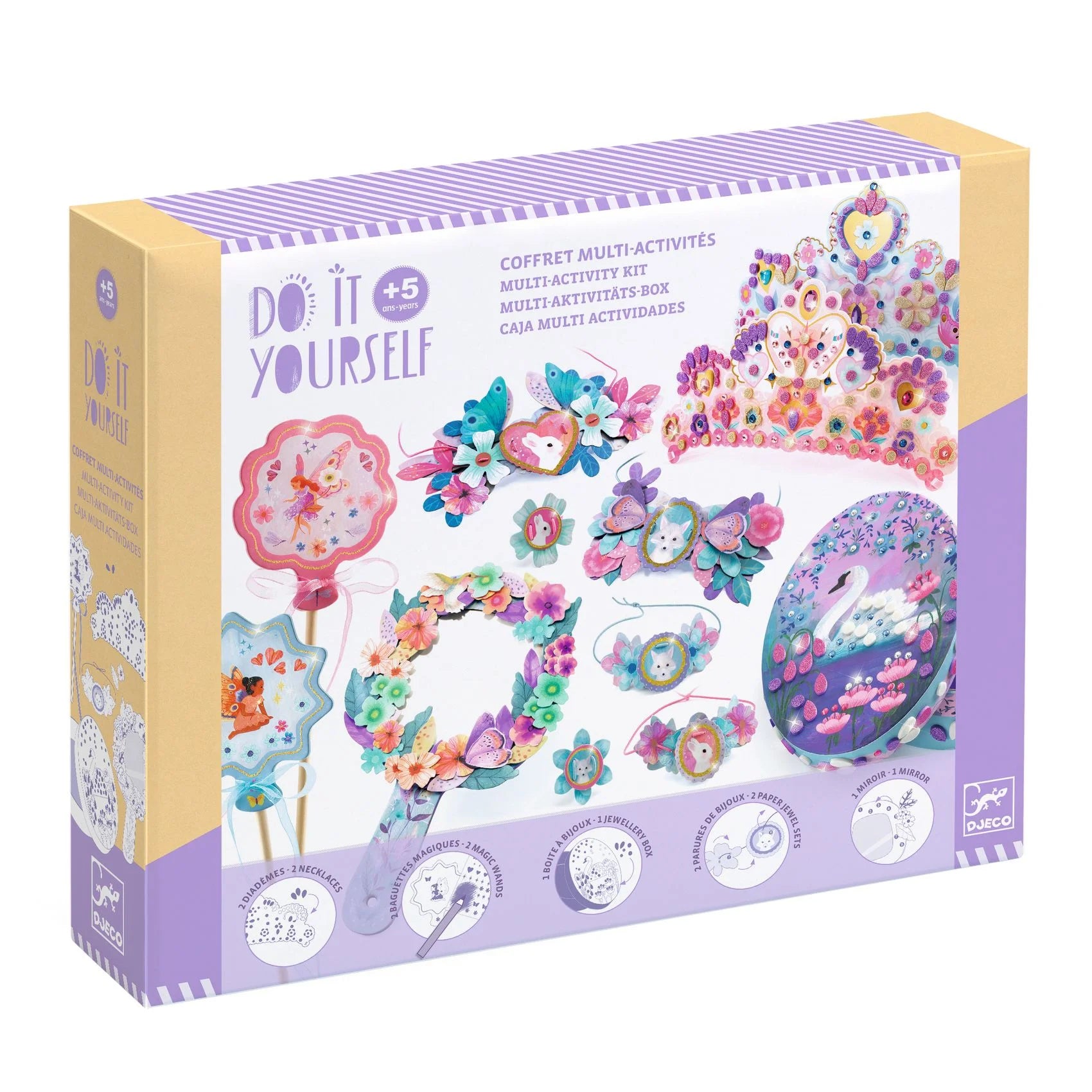 Coffret activité 12 créations, Nymphea