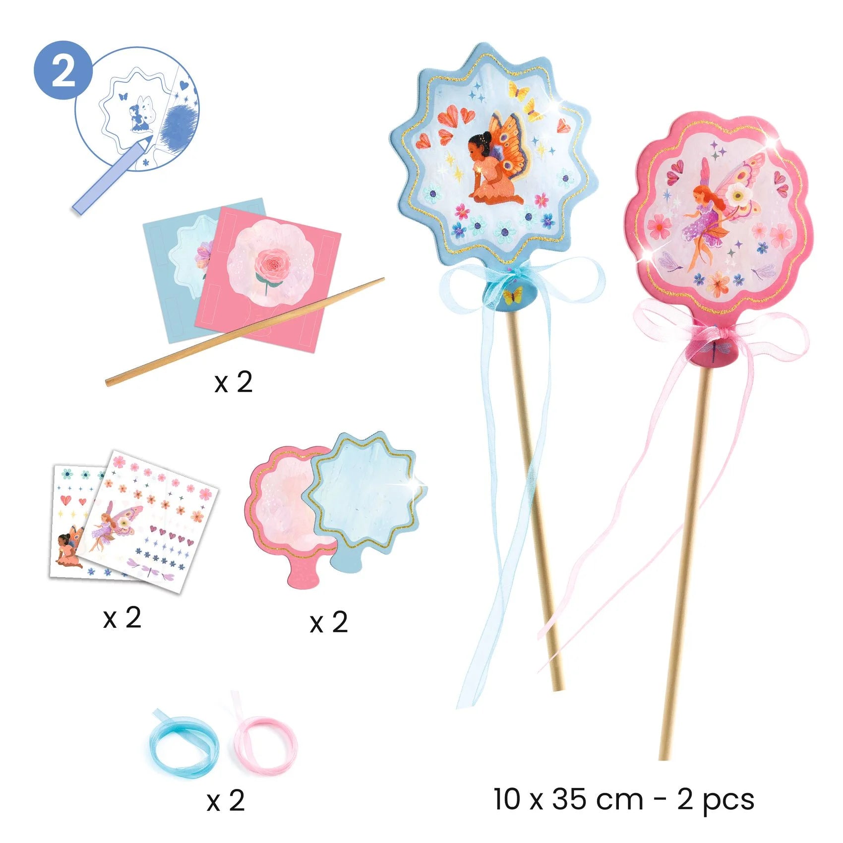 Coffret activité 12 créations, Nymphea