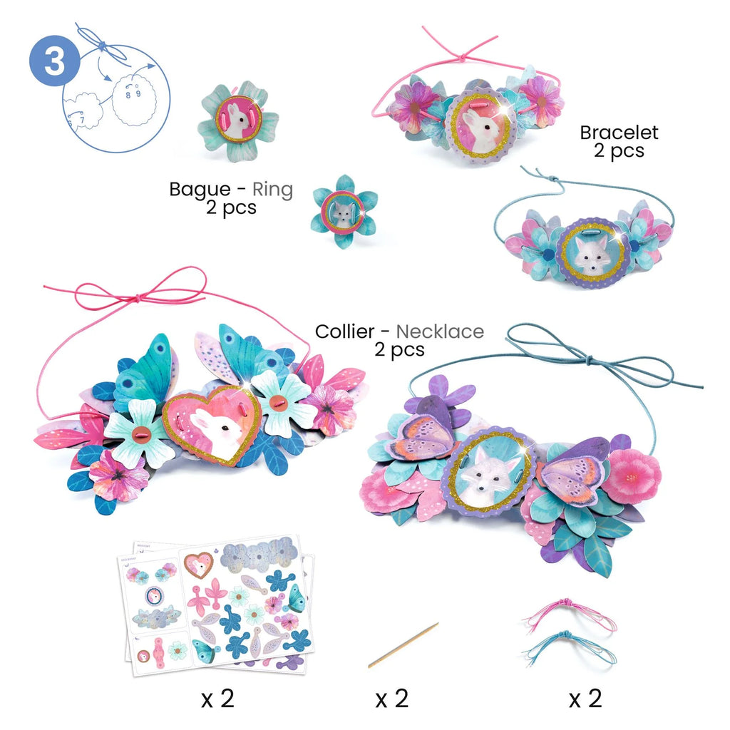 Coffret activité 12 créations, Nymphea