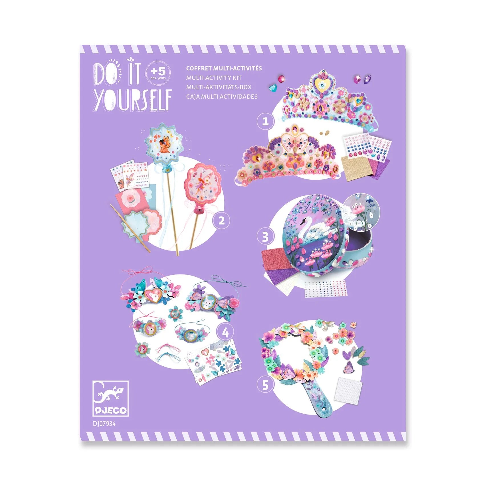 Coffret activité 12 créations, Nymphea