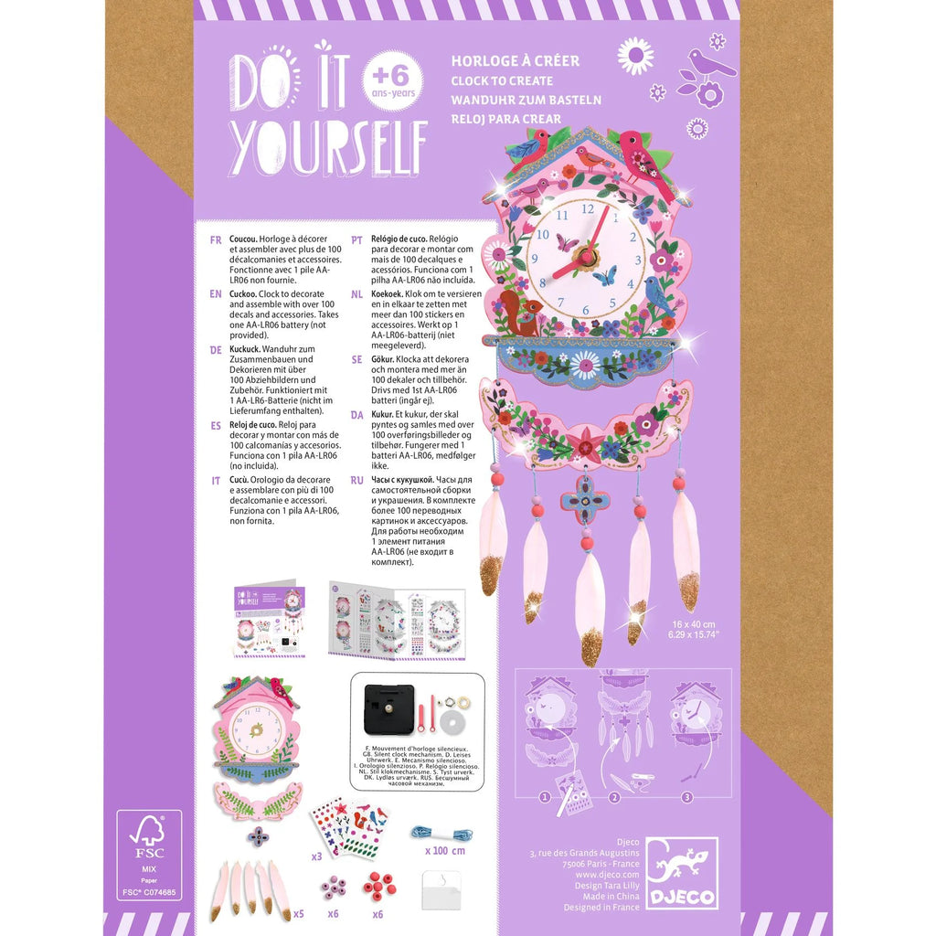 Clock to create, Cucù