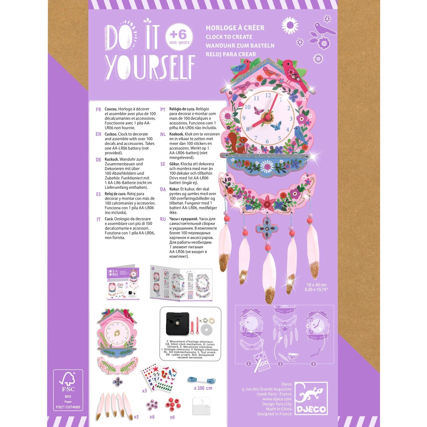 Clock to create, Cucù