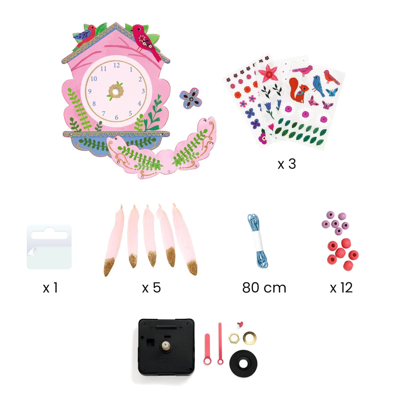 Clock to create, Cucù