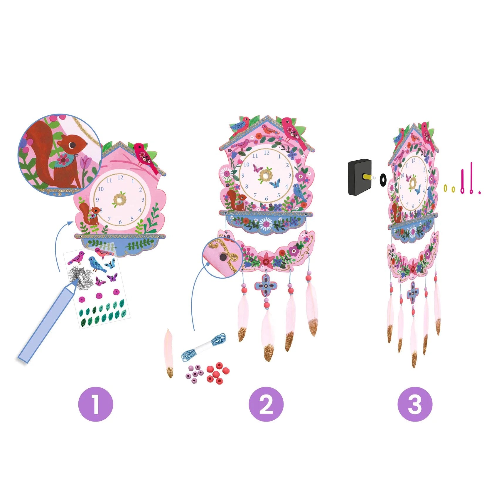 Clock to create, Cucù