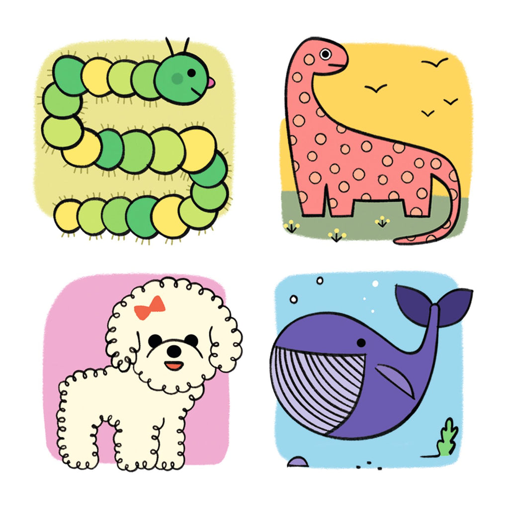 Learn do draw Step by Step, Lama & Co